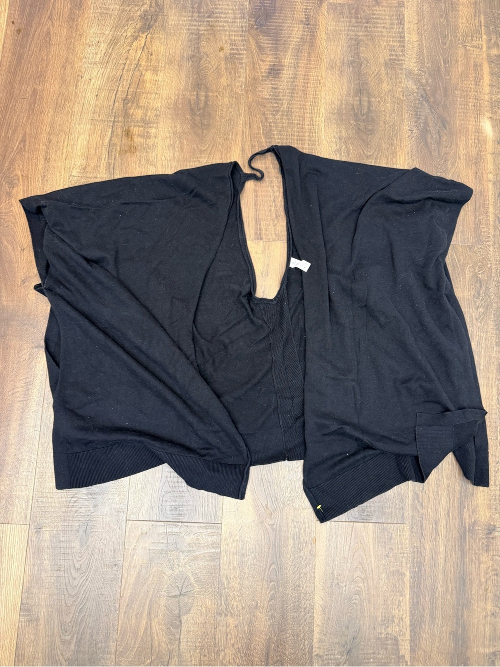 lululemon athletica Black Open-Front Lightweight Cardigan